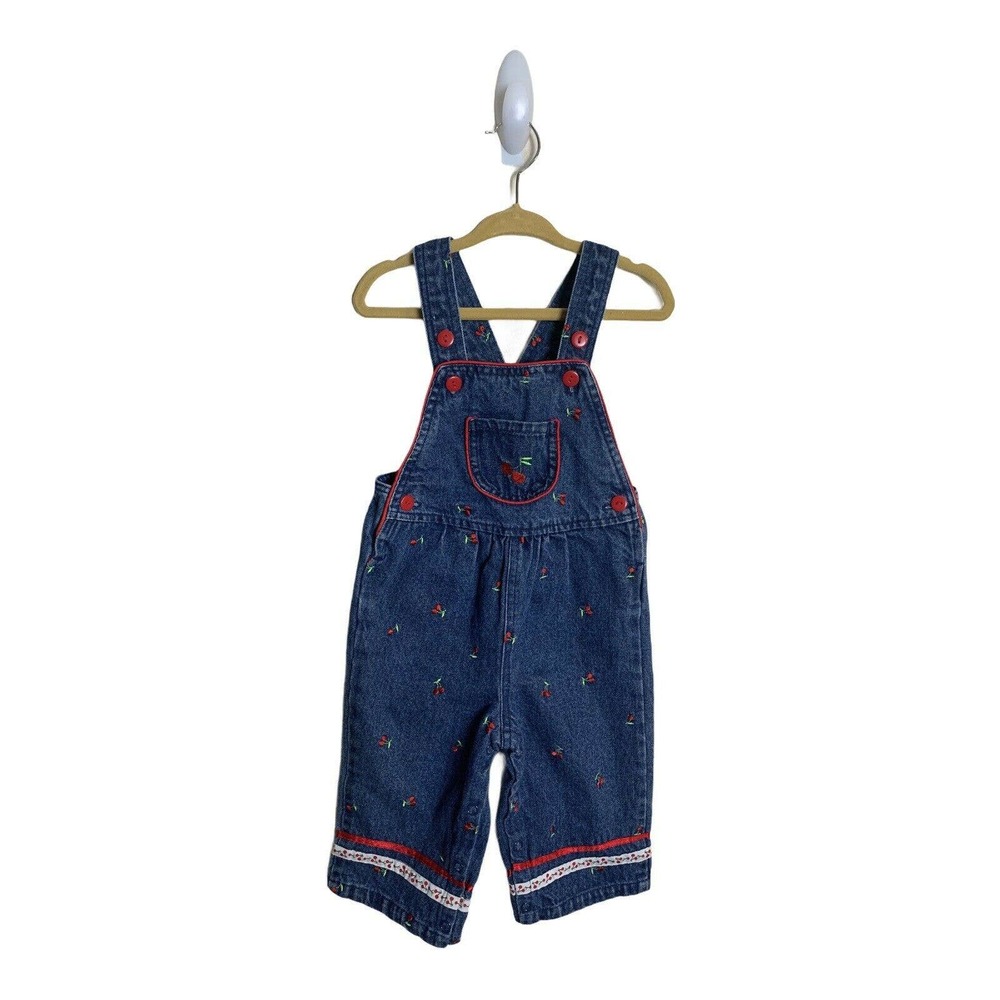 BABY TOGS 12 MONTHS  Jumpsuit   Embroidered Cherry